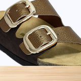 106F Harmelle Cuir Marron Doré