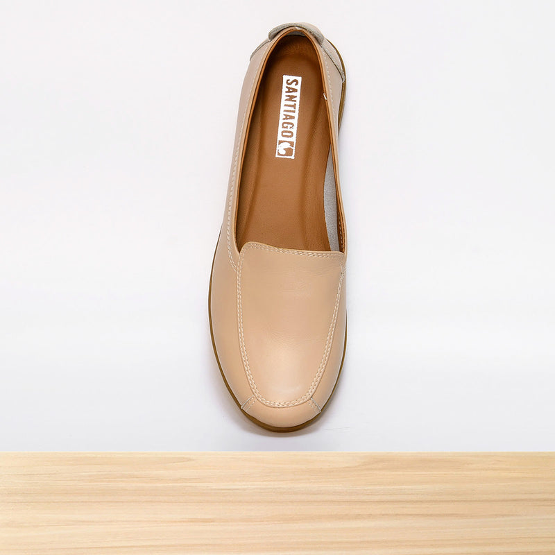 002F Ladii Cuir Beige