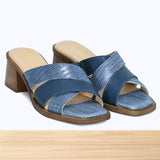 002F Mirelle Cuir Bleu