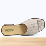 005F Emora Cuir Serpent Beige Doré