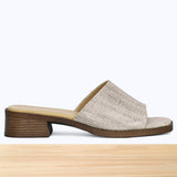 005F Emora Cuir Serpent Beige Doré