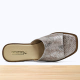 005F Emora Cuir Beige Brillant