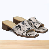 005F Emora Cuir Beige Noir ST