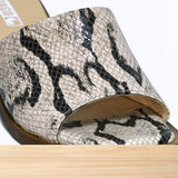 005F Emora Cuir Beige Noir