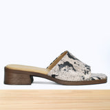 005F Emora Cuir Beige Noir ST