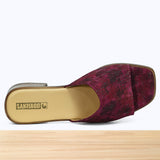 005F Emora Cuir Bordeaux