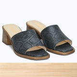 005F Emora Cuir Gris Noir