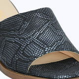 005F Emora Cuir Gris Noir