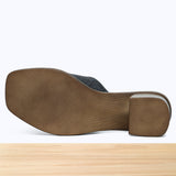 005F Emora Cuir Gris Noir
