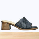 005F Emora Cuir Gris Noir
