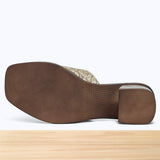 005F Emora Cuir Léopard Beige Doré