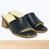 005F Emora Cuir Noir Serpent