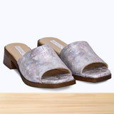 005F Emora Cuir Rose Argenté ST