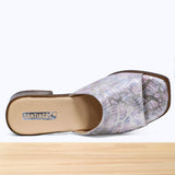 005F Emora Cuir Rose Argenté ST