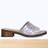 005F Emora Cuir Rose Argenté ST