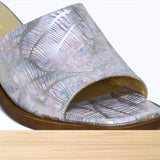 005F Emora Cuir Rose Argenté