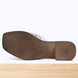 005F Emora Cuir Serpent Beige Taupe
