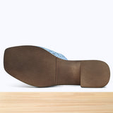 005F Emora Cuir Serpent Bleu