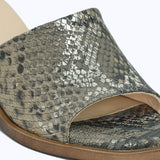 005F Emora Cuir Serpent Marron Beige