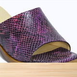 005F Emora Cuir Violet Serpent