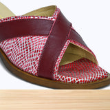 007F Morela Cuir Rouge