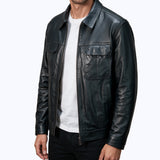 009 Verno Jacket Cuir Noir