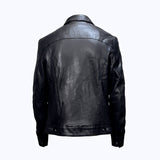 009 Verno Jacket Cuir Noir