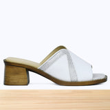 009F Levora Cuir Blanc