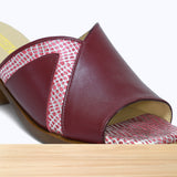 009F Levora Cuir Rouge