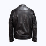 010 Olivaro Jacket Cuir Marron Chocolate