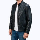 010 Olivaro Jacket Cuir Noir