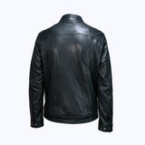 010 Olivaro Jacket Cuir Noir