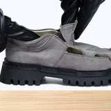 010E Ylane Cuir Gris