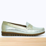 011F Melista Cuir Argenté D