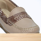011F Melista Cuir Beige Rose