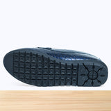 011F Melista Cuir Bleu Marine NV