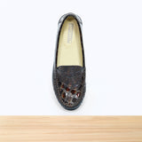 011F Melista Cuir Marron Croco