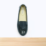 011F Melista Cuir Noir Croco