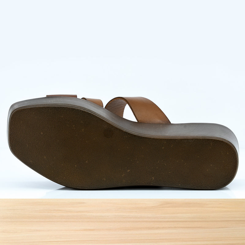 011F Onessa en Cuir Camel