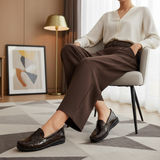 011F Melista Marron Croco — Formal Var.4