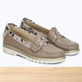 013F Virena Cuir Beige Rose