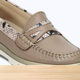 013F Virena Cuir Beige Rose
