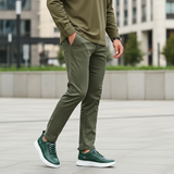 027S Hoka Vert - Chemise olive pantalon army