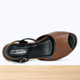 029F Miroza en Cuir Camel