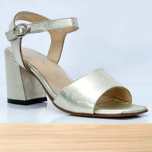 0307F Flight cuir Doré