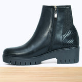 037F Giova Cuir Noir Brillant