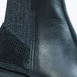 037F Giova Cuir Noir Brillant