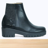 037F Giova Cuir Noir Brillant