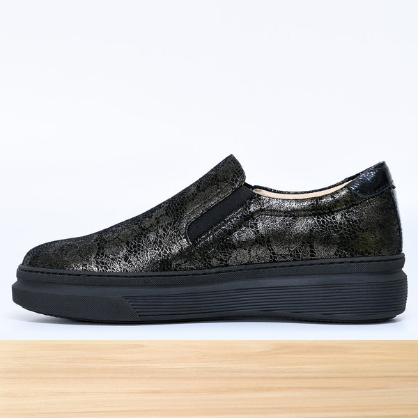 051F Mislo Cuir Noir Doré