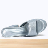 057F Aurelis Cuir Argenté
